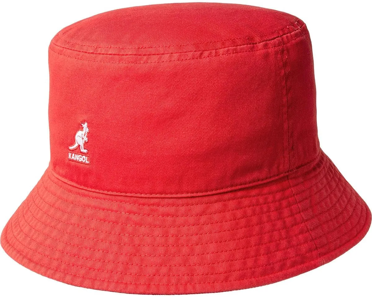 Kangol Washed Bucket Hat - Marine Teal/XL