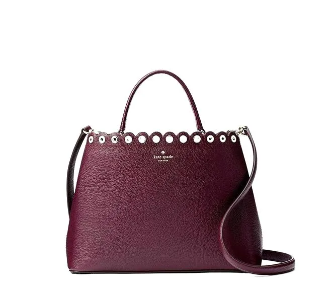 KATE SPADE PALOMA ROAD JANELL LEATHER SATCHEL