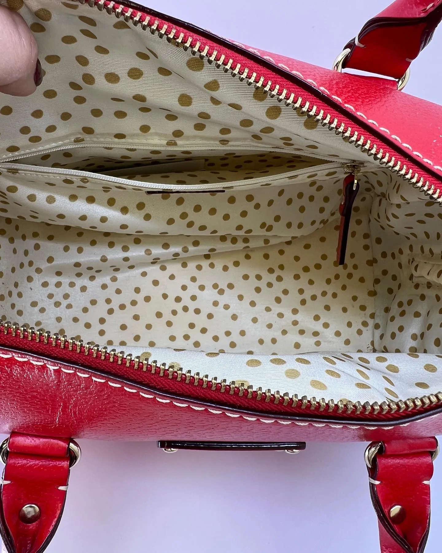 KATE SPADE WELLESLEY KAYLEIGH ZIP TOP BOSTON BAG