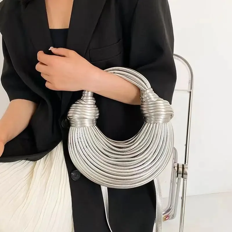 Katey Rope Knotted Evening Tote
