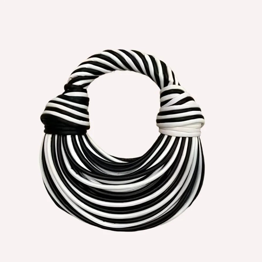 Katey Rope Knotted Evening Tote