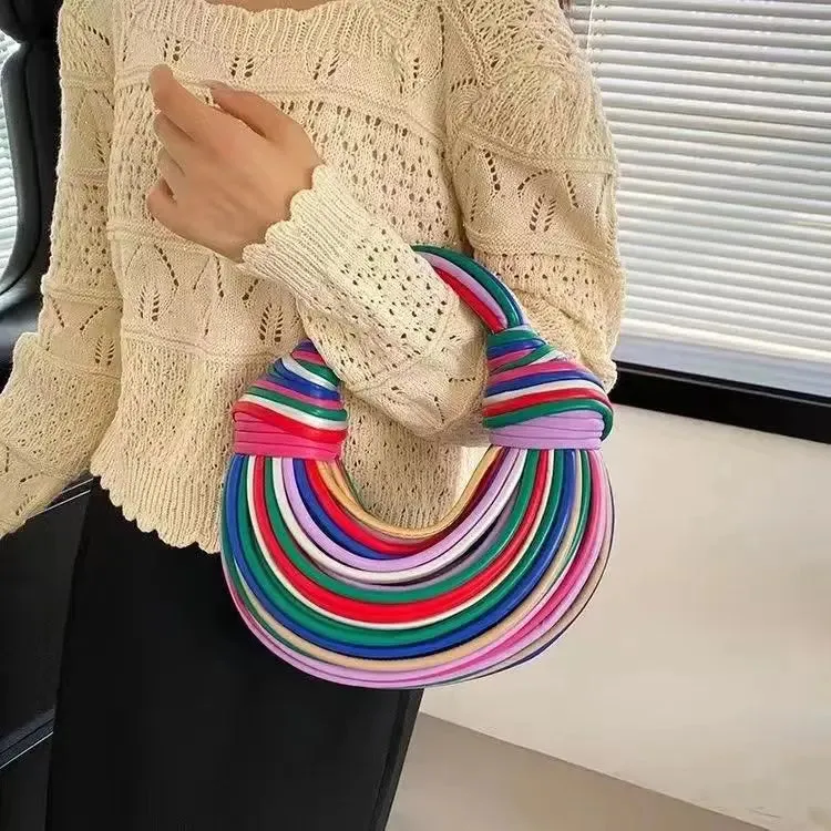 Katey Rope Knotted Evening Tote