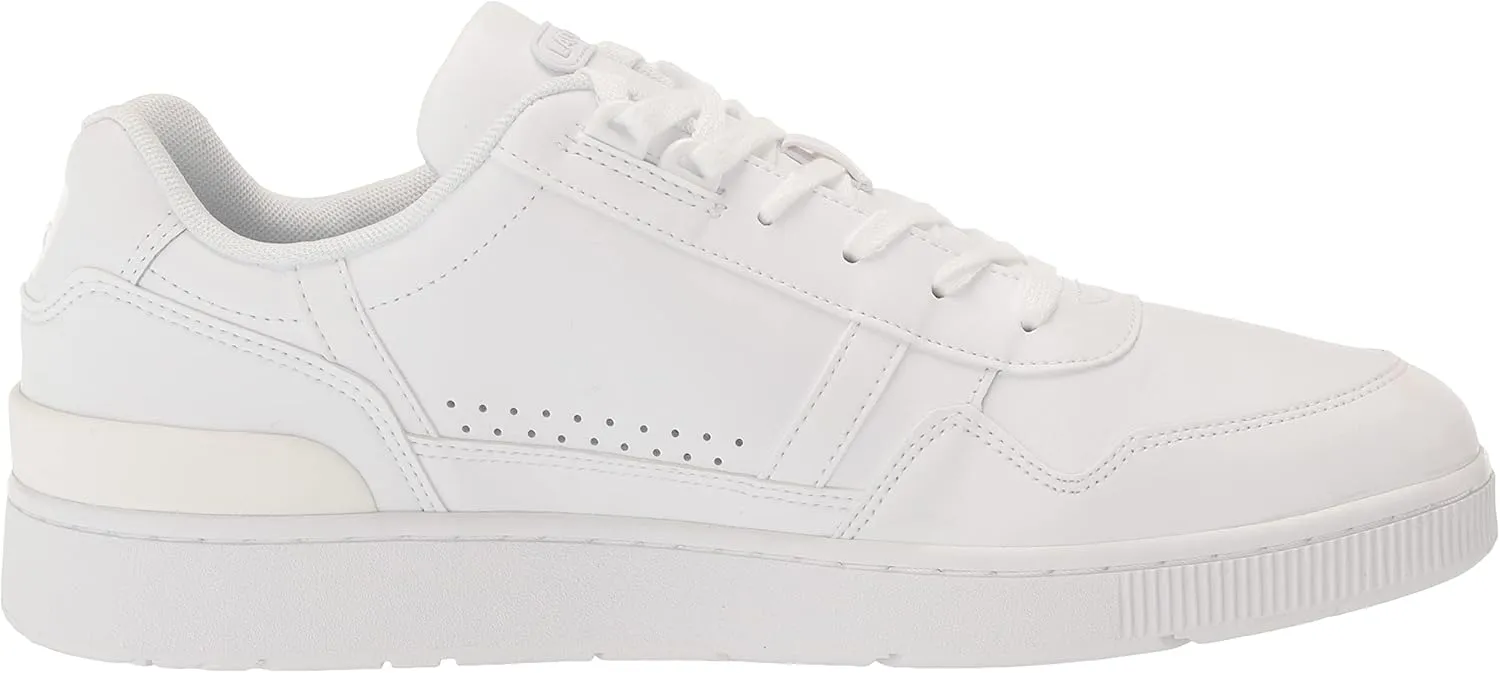 Lacoste Men's T Clip Multicolor Leather & Suede Sneaker
