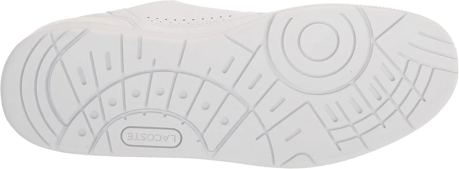 Lacoste Men's T Clip Multicolor Leather & Suede Sneaker