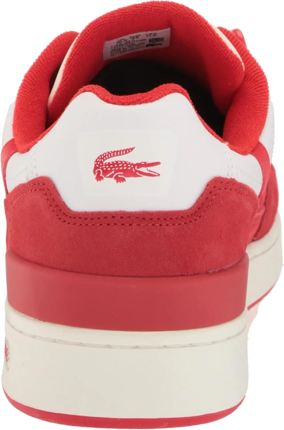 Lacoste Men's T Clip Multicolor Leather & Suede Sneaker