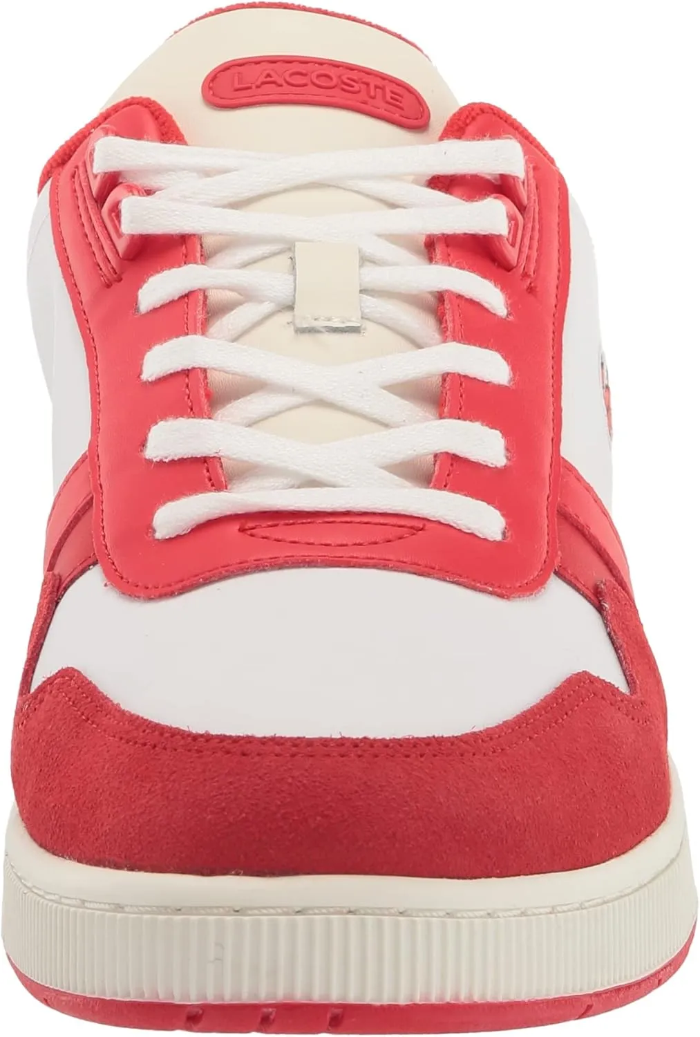 Lacoste Men's T Clip Multicolor Leather & Suede Sneaker
