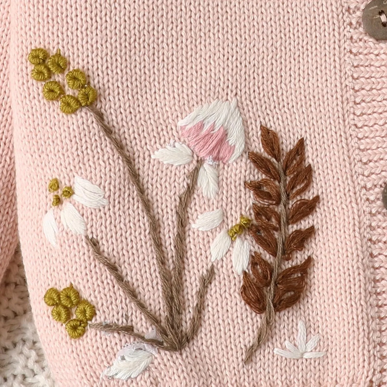 Lamgool Infant Baby Pullover Sweater Knitted Button Down Toddler Kids Sweatshirt for Spring