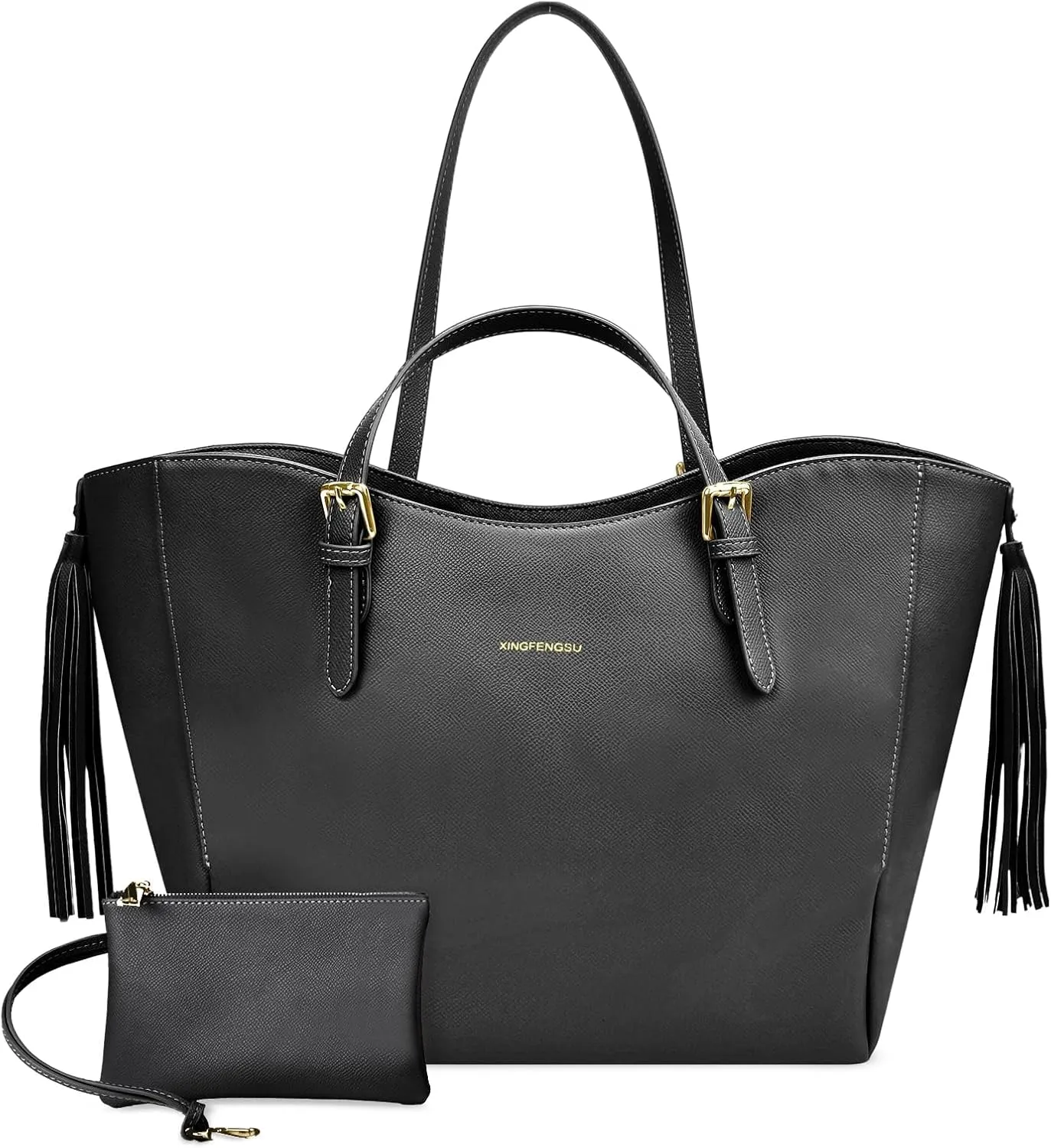 Large Leather Tote Bag Purse For Women, Handbags For Women Work, Hobo Bags 2024.