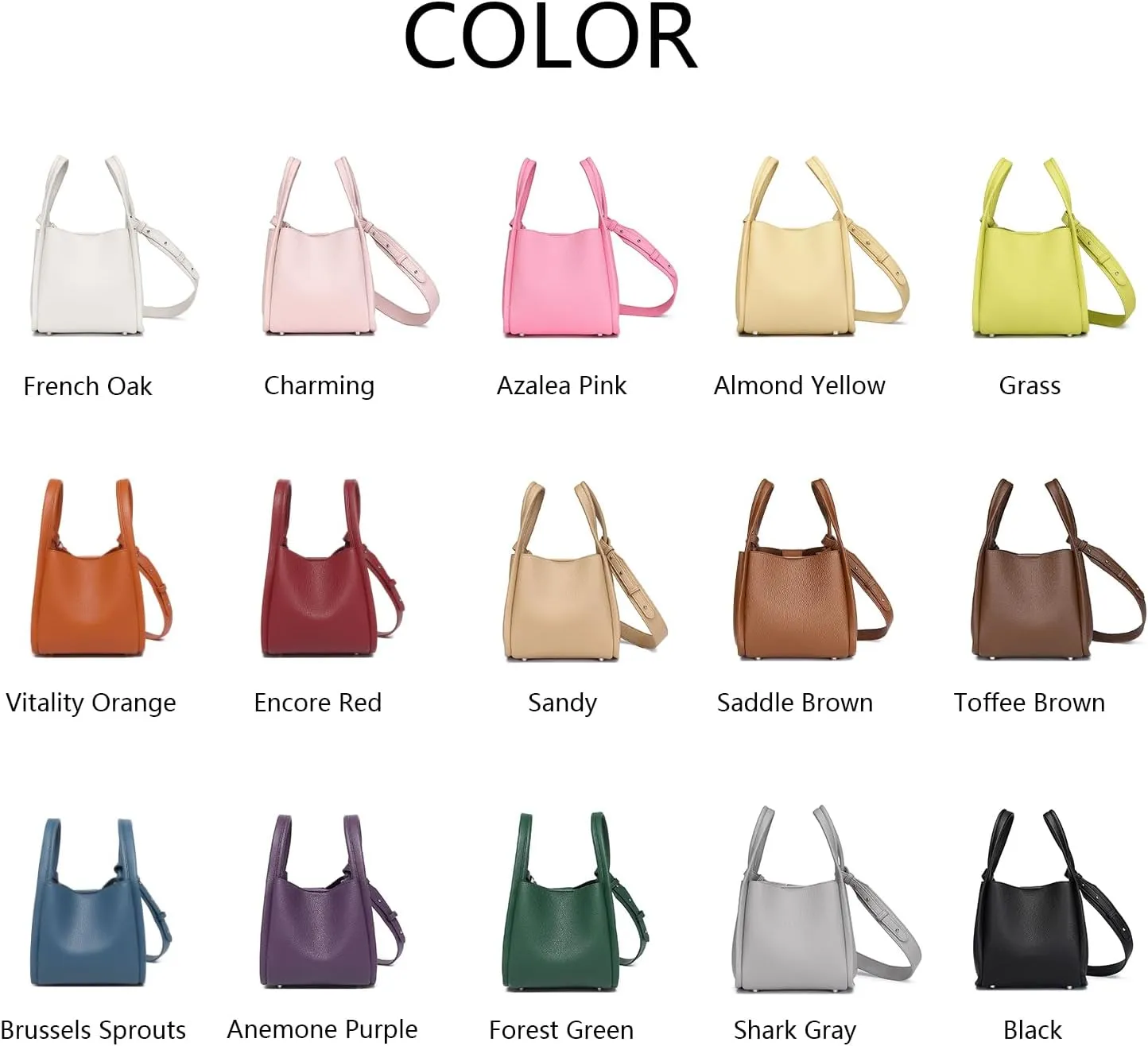 Leather Tote Bag Slouchy Handbag with Zipper Stylish for Women's