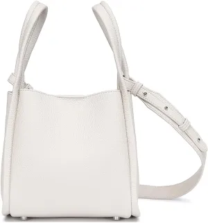 Leather Tote Bag Slouchy Handbag with Zipper Stylish for Women's