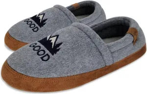 Life is Good Women's Moccasin Slippers - Suede & Fleece Closed Back Slip-Ons - Plush & Fluffy Slippers with Rubber Soles for Indoor & Outdoor Use Stylish & Comfortable Available in Different Designs
