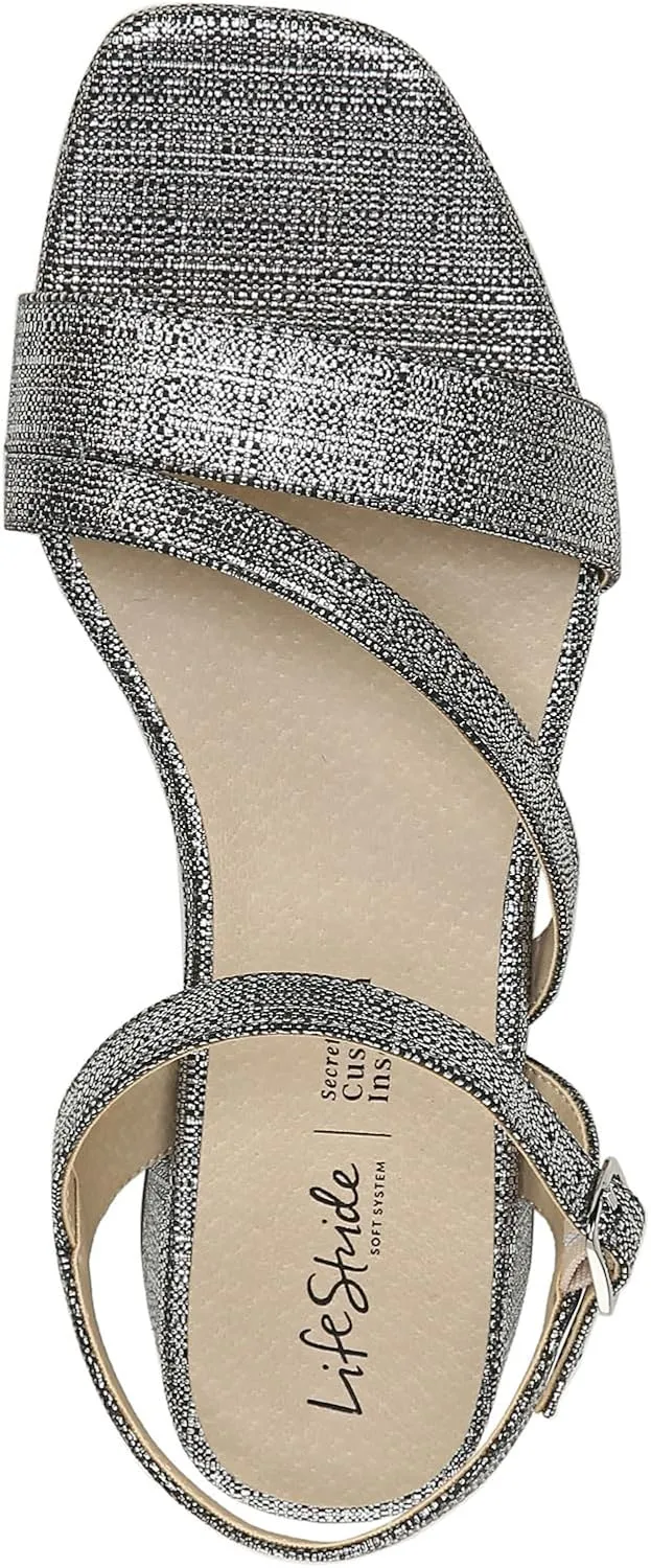 LifeStride Women's Julep Ankle Strap Sandal