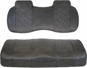 MadJax Executive Golf Cart Front Seats for Yamaha G29/Drive (2007-2016) and Drive2 (2017-Up) Models - Charcoal