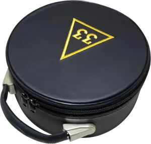 Masonic Scottish Rite 33 Degree Crown Cap Case Black, Freemason Hat Carrying Box