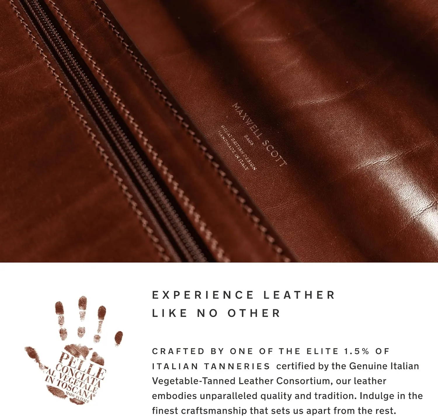 Maxwell Scott - Mens Luxury Leather Large Briefcase - 2 Sections for Files/Laptop - Handmade in Italy - The Tomacelli2
