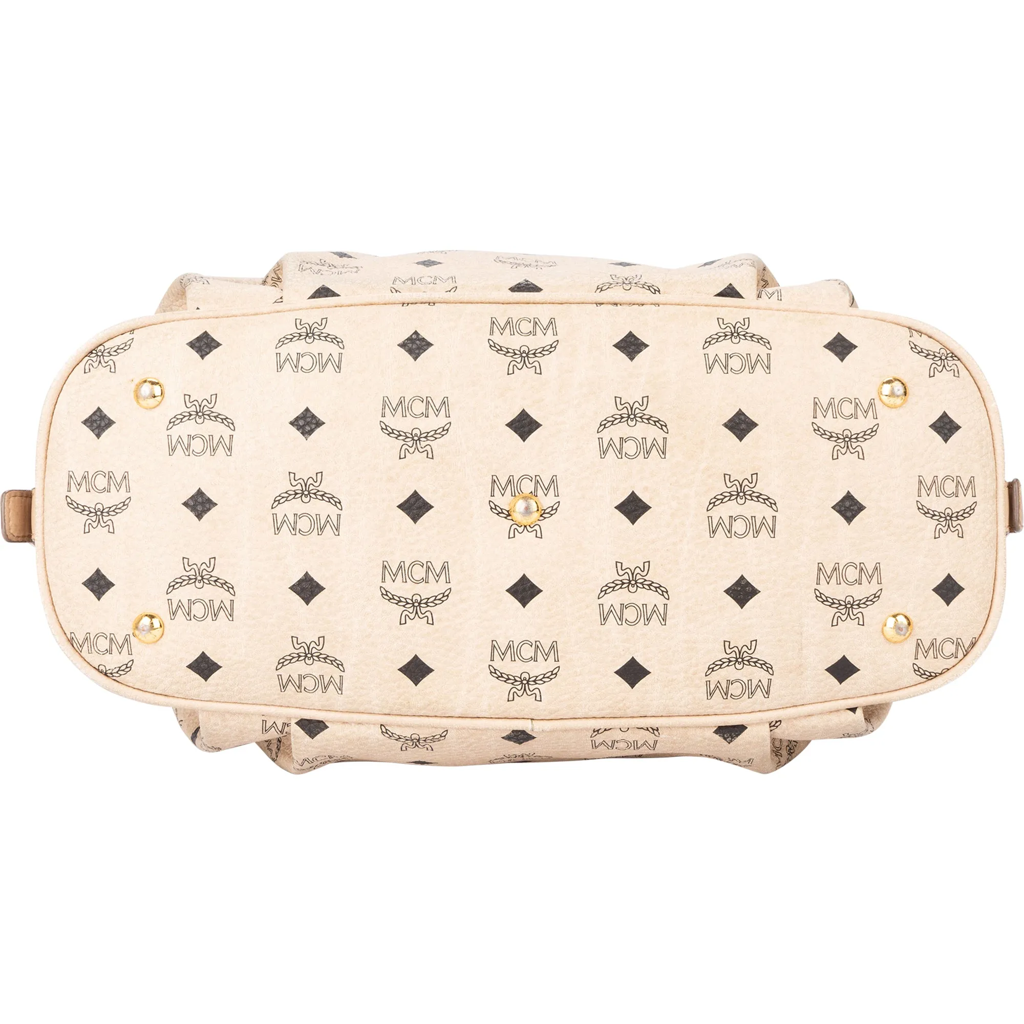 MCM Visetos Monogram Hobo Bag