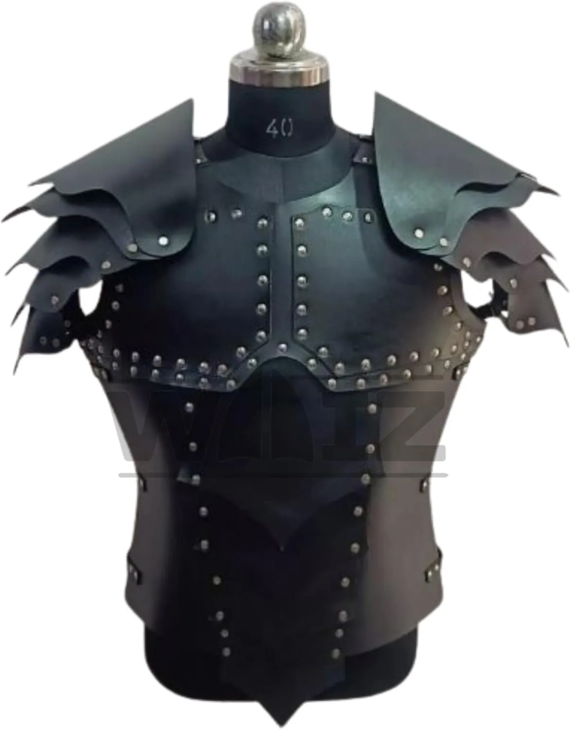 Medieval Viking Leather LARP Jacket Long Body Armor leather Reenactment Cuirass