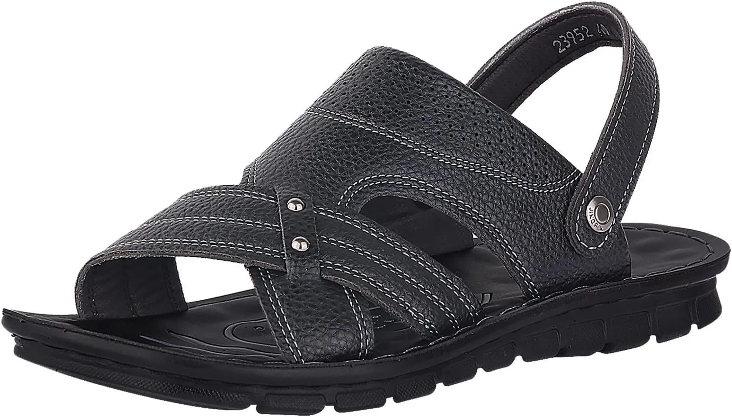 Men's Sandals 2024 Men Summer Two Wear Buckle Strap Casual Open Toe Flat Soft Bottom Breathable Shoes Sandals