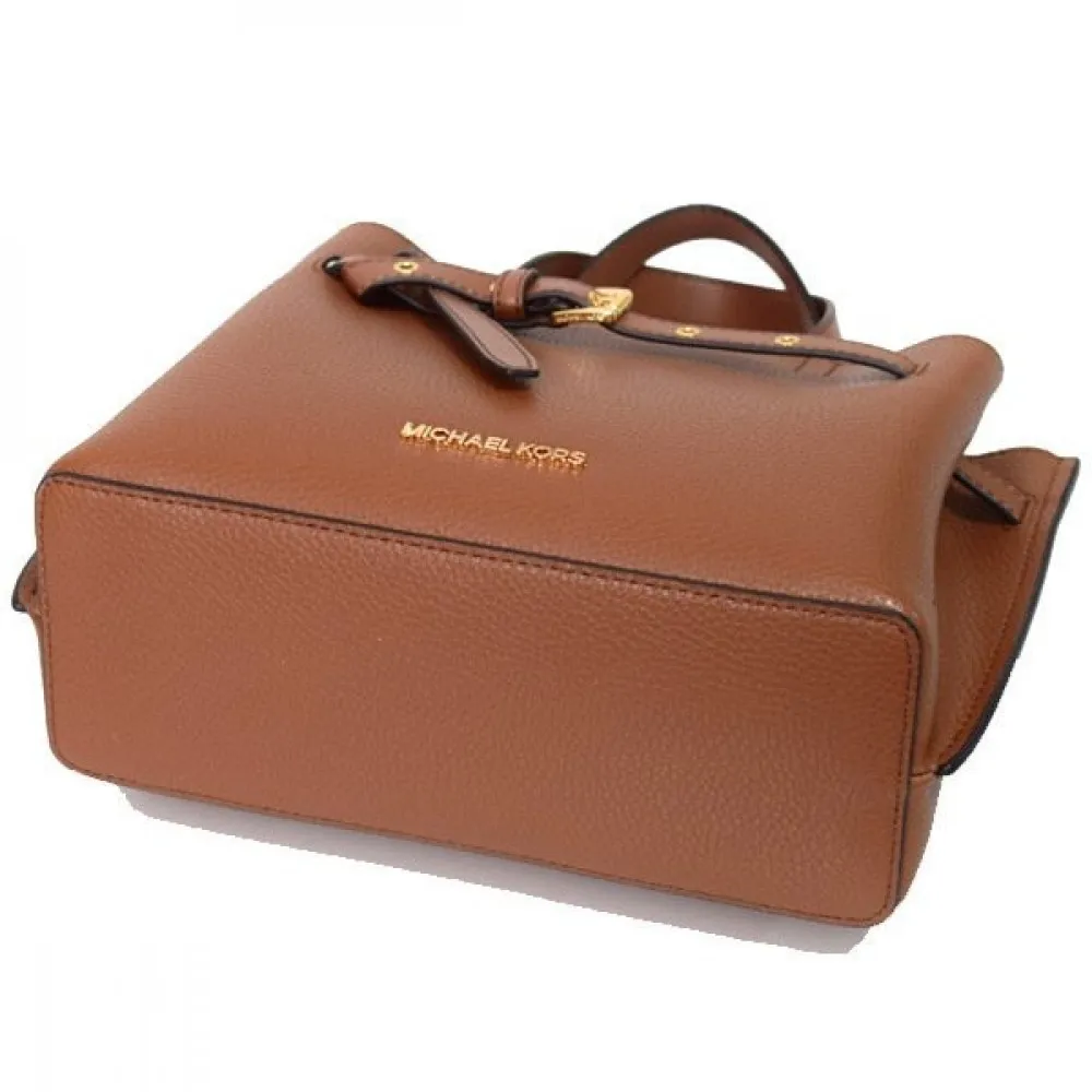 MICHAEL KORS Emilia Small Satchel Bag with Strap for Shoulder/Crossbody Wear