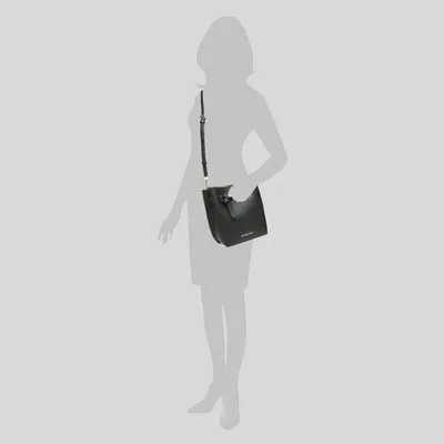 MICHAEL KORS Emilia Small Satchel/Bucket Bag with Crossbody Detachable Strap