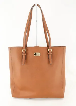 MICHAEL KORS JET SET TRAVEL ACORN LARGE SAFFIANO TOTE BAG