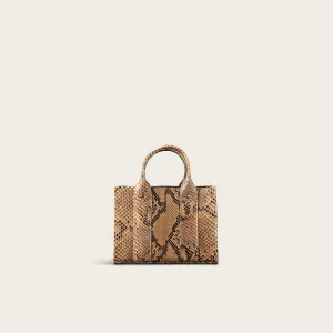 Mini Metallic Satchel