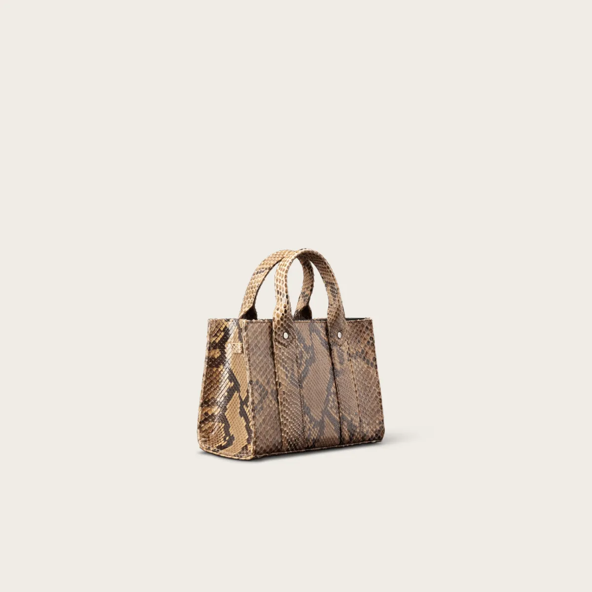 Mini Metallic Satchel