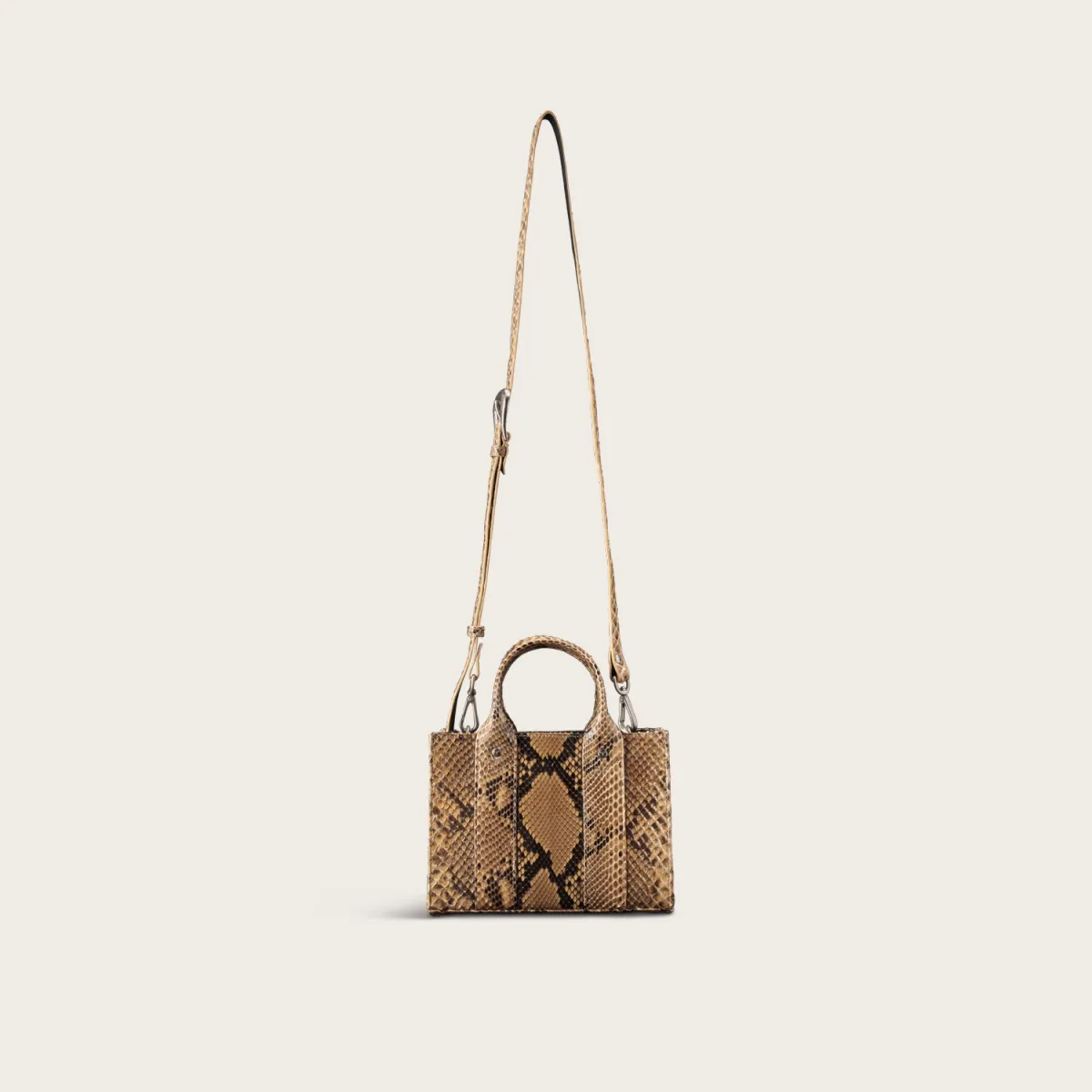 Mini Metallic Satchel