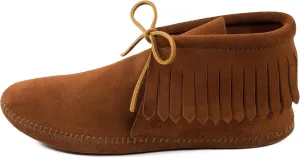 Minnetonka Men's Classic Fringe Moccasin Boot