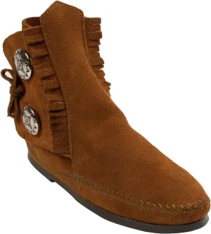 Minnetonka Women's 2 Button Hardsole Boot