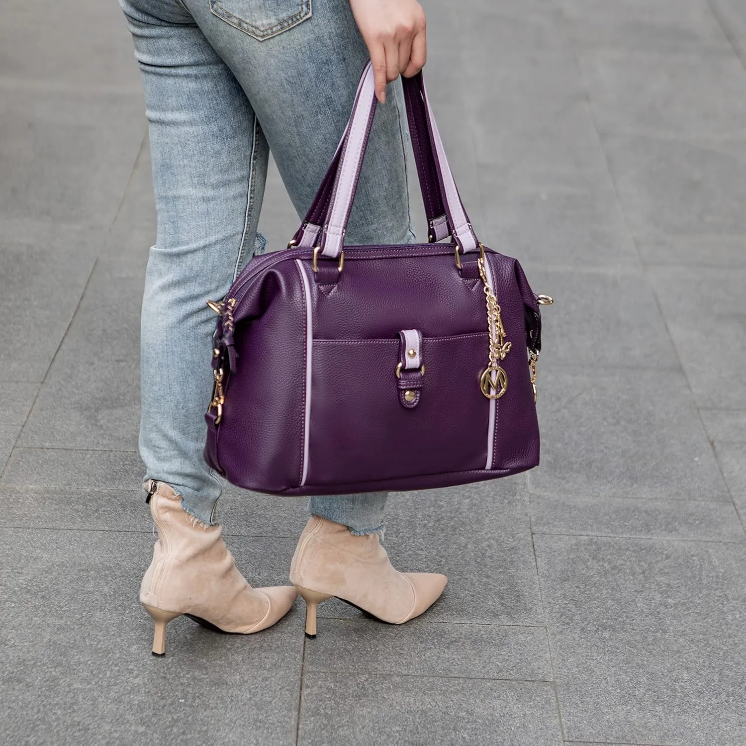 MKF Collection Tote Bag for Womens Top-Handle Satchel & Messenger Purse