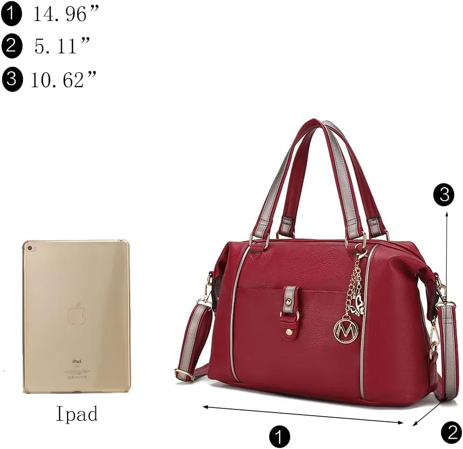 MKF Collection Tote Bag for Womens Top-Handle Satchel & Messenger Purse