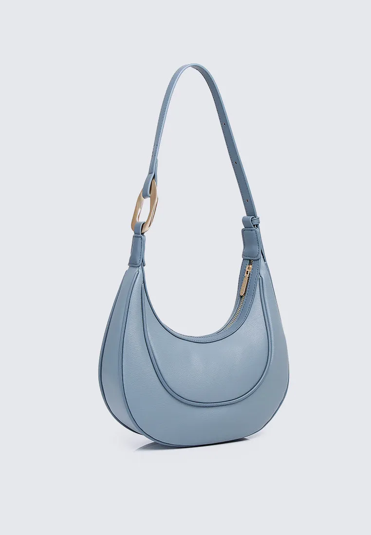 Nabilah Two-ways Hobo Shoulder (Steel Blue)