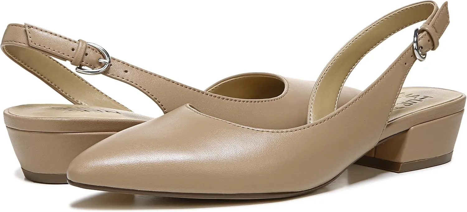 Naturalizer Women's Banks Slingback Pointed Toe Low Heel Pump