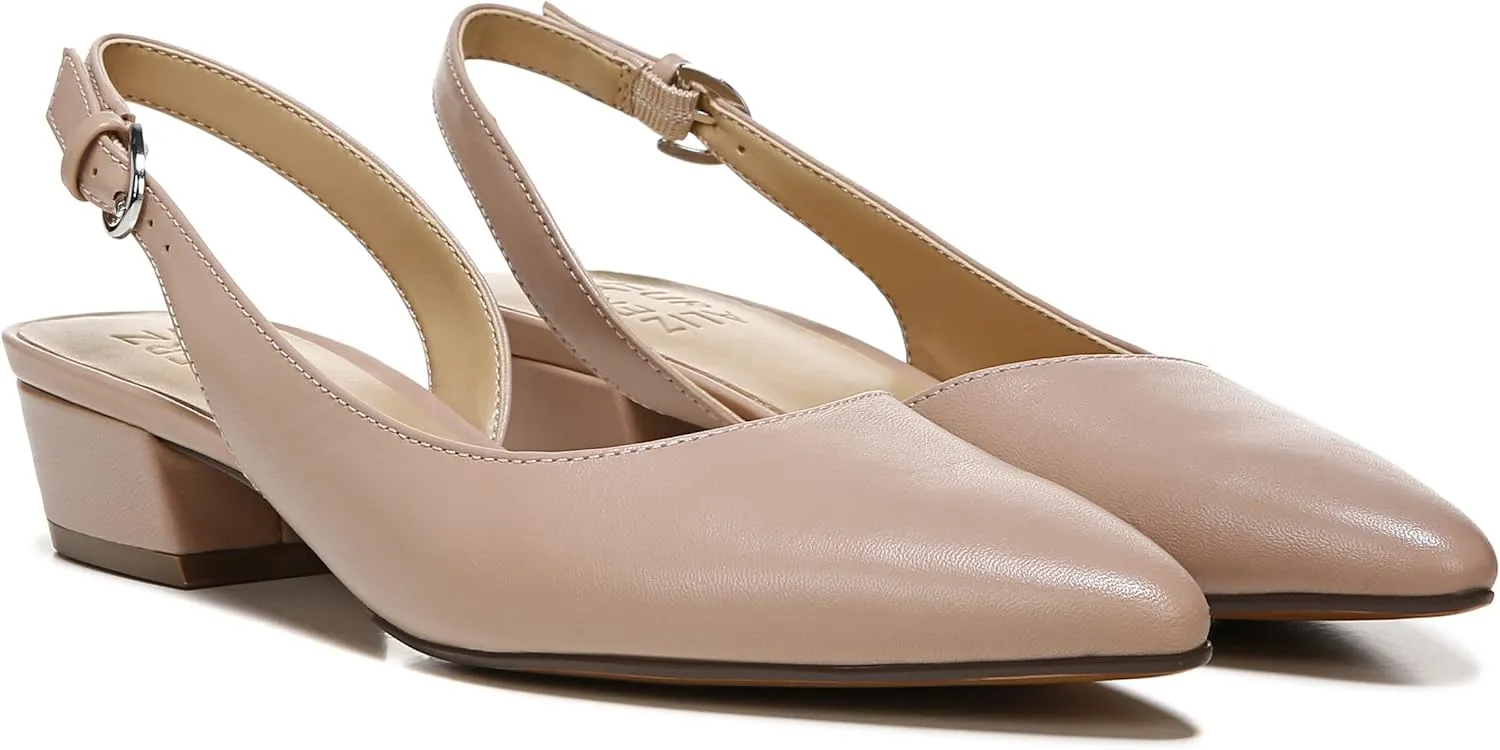 Naturalizer Women's Banks Slingback Pointed Toe Low Heel Pump