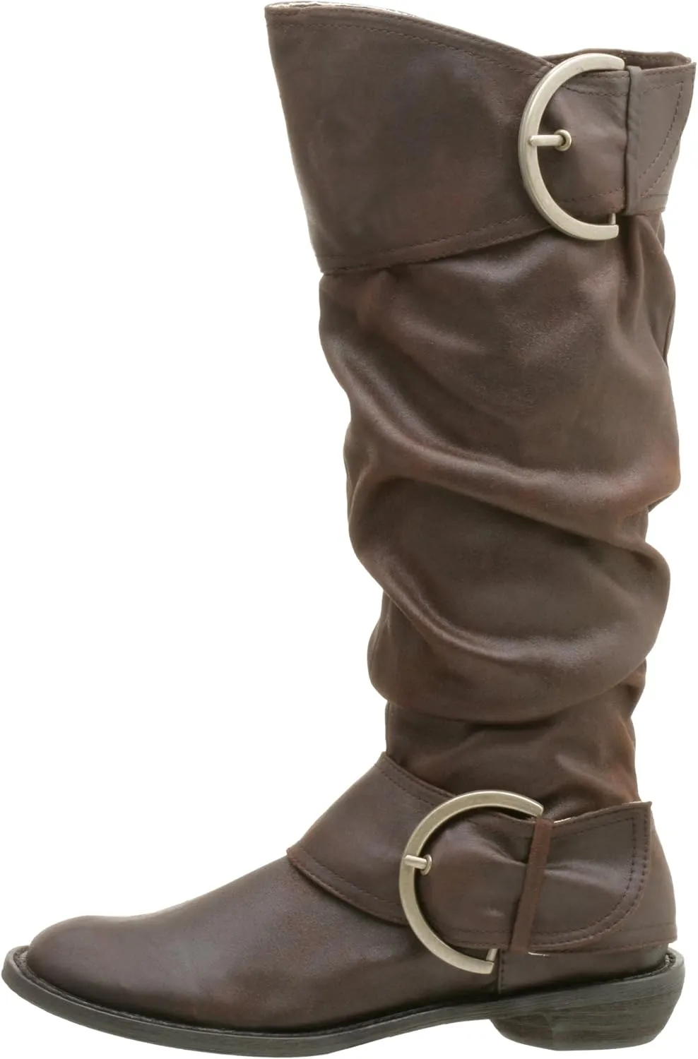 Naughty Monkey Women's Double B Tall Boot with Buckle