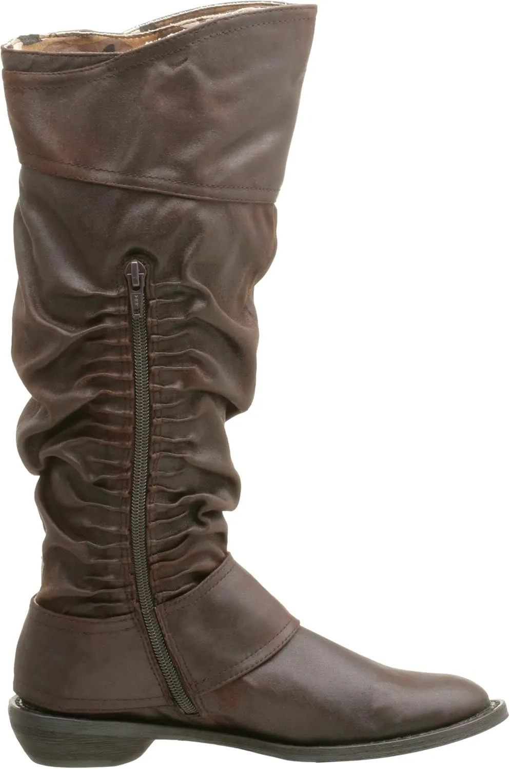 Naughty Monkey Women's Double B Tall Boot with Buckle