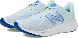 New Balance Women's Fresh Foam Arishi V4 Running Shoe, Ice Blue/Night Sky/Pink Moon, 10.5 Wide