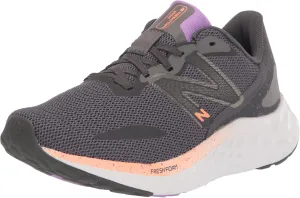 New Balance Women's Fresh Foam Arishi V4 Running Shoe, Magnet/Light Dragonfly/Electric Purple, 5 Wide