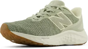 New Balance Women's Fresh Foam Arishi V4 Running Shoe, Olivine/Dark Olivine/Turtledove, 7.5 Wide