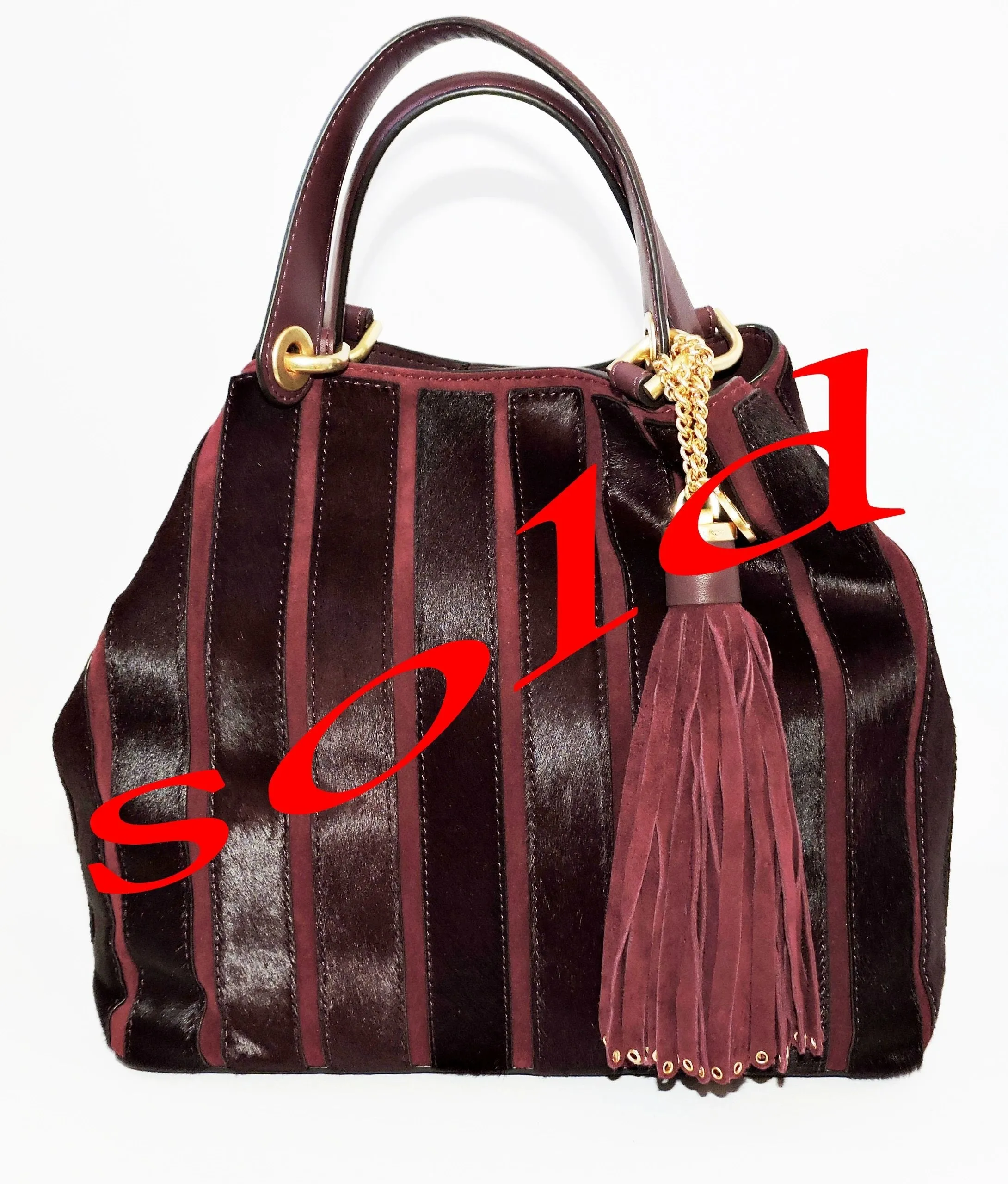 NEW Brooklyn Calf Hair Satchel