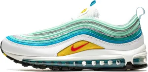Nike Mens Air Max 97 DQ7644 100 Spring Floral - Size 10 White