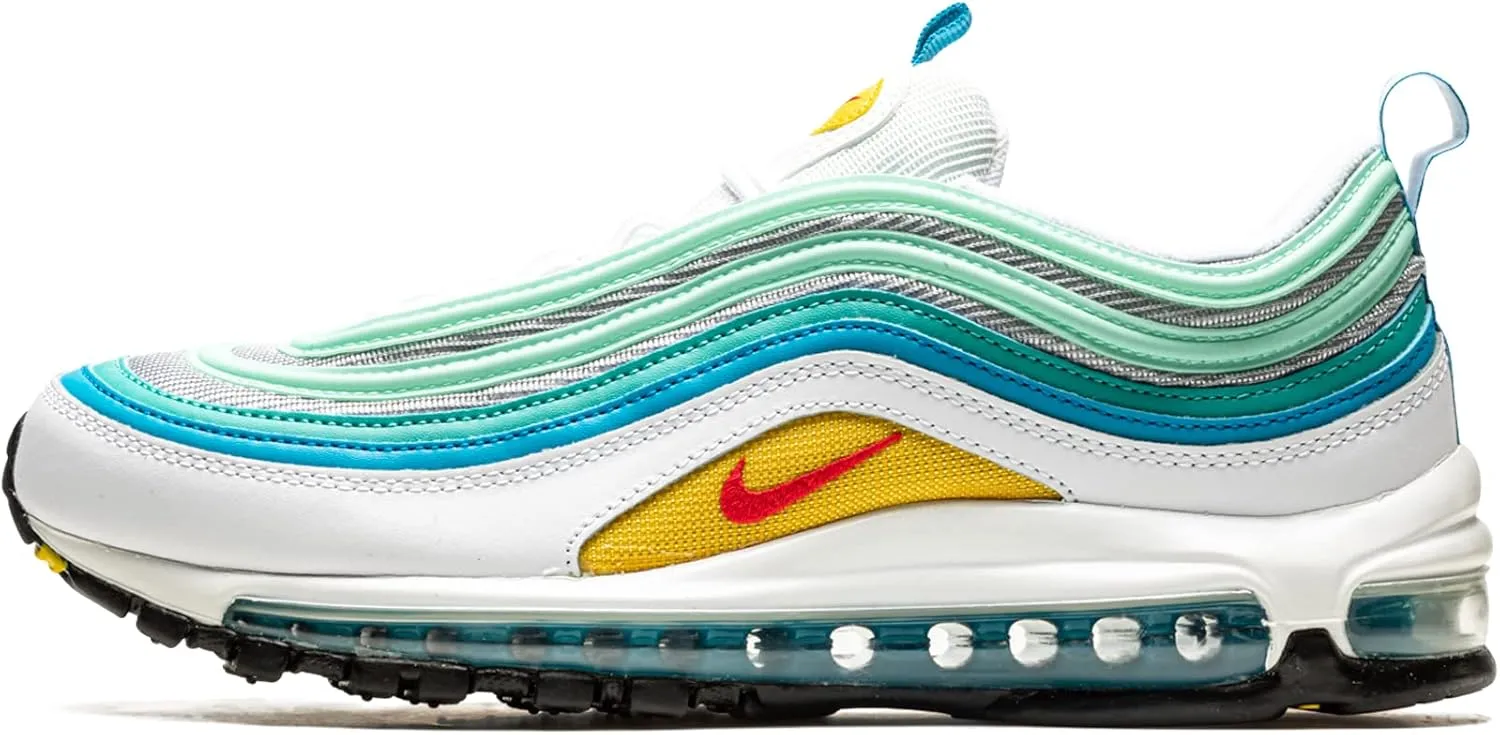 Nike Mens Air Max 97 DQ7644 100 Spring Floral - Size 10 White