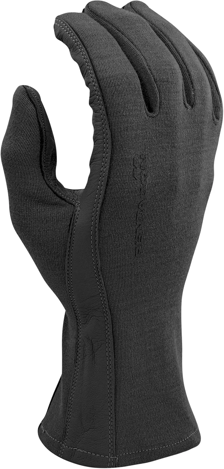 Pentagon Men's Long Cuff Pilot Gloves Black