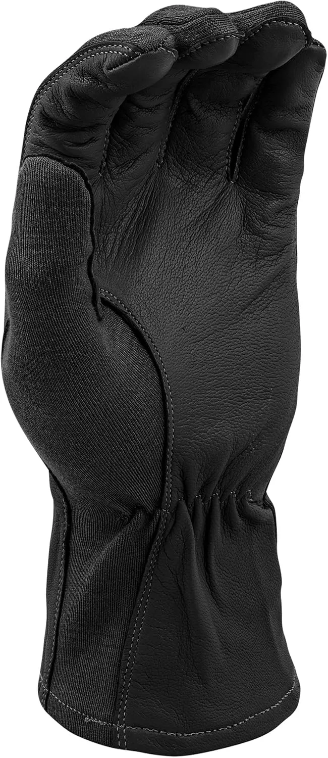 Pentagon Men's Long Cuff Pilot Gloves Black