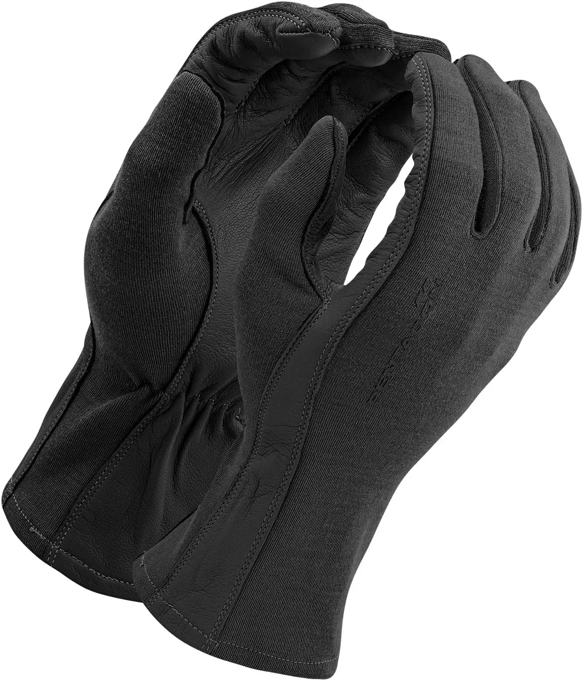 Pentagon Men's Long Cuff Pilot Gloves Black