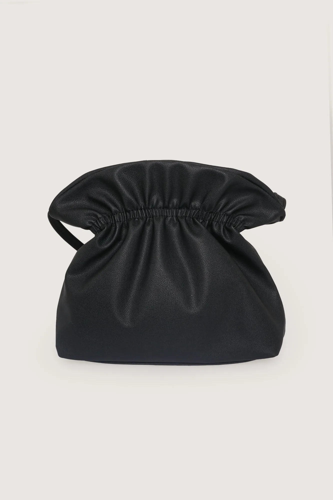 Pleated Bucket Tote