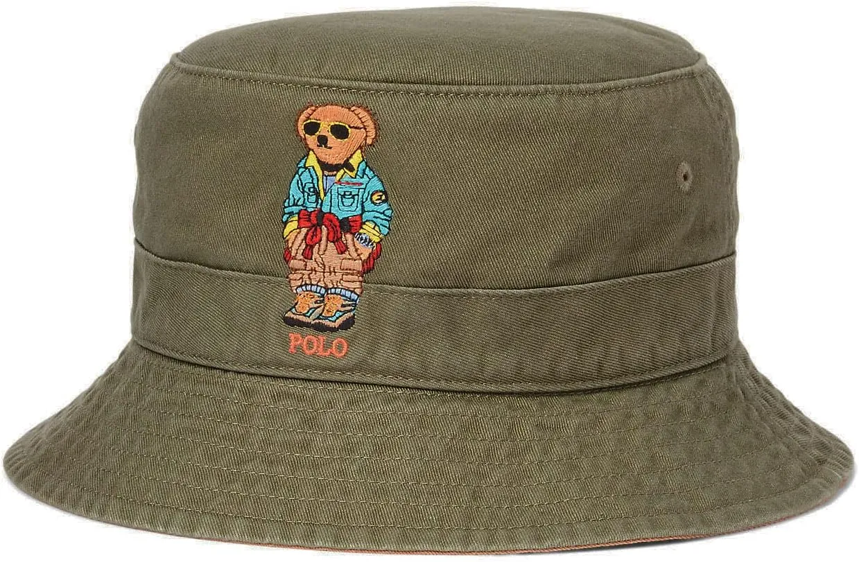 Polo Ralph Lauren Men's Twill Scattered Pony Bucket Hat