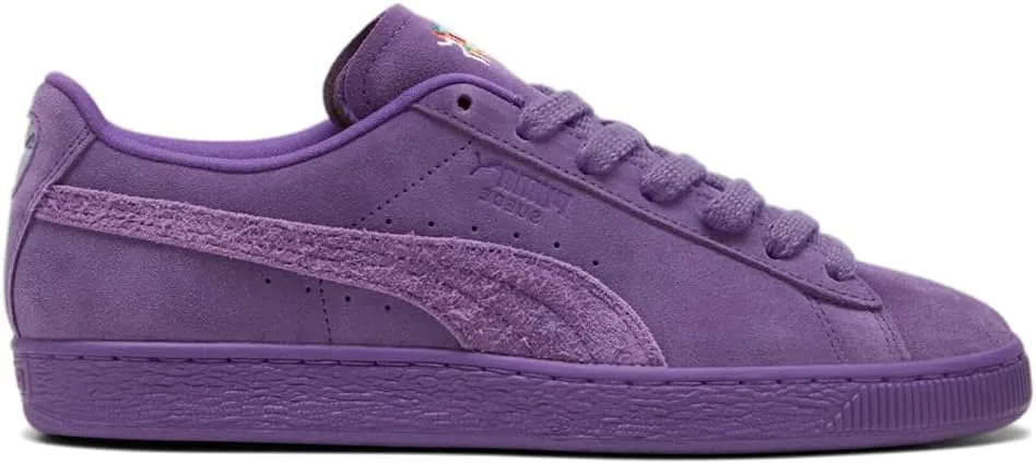 PUMA Mens Suede Love Marathon Lace Up Sneakers Shoes Casual - Purple - Size 6 M