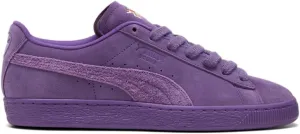 PUMA Mens Suede Love Marathon Lace Up Sneakers Shoes Casual - Purple - Size 6 M